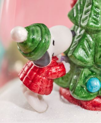 Peanuts Merry & Magical Christmas Scene Figurine