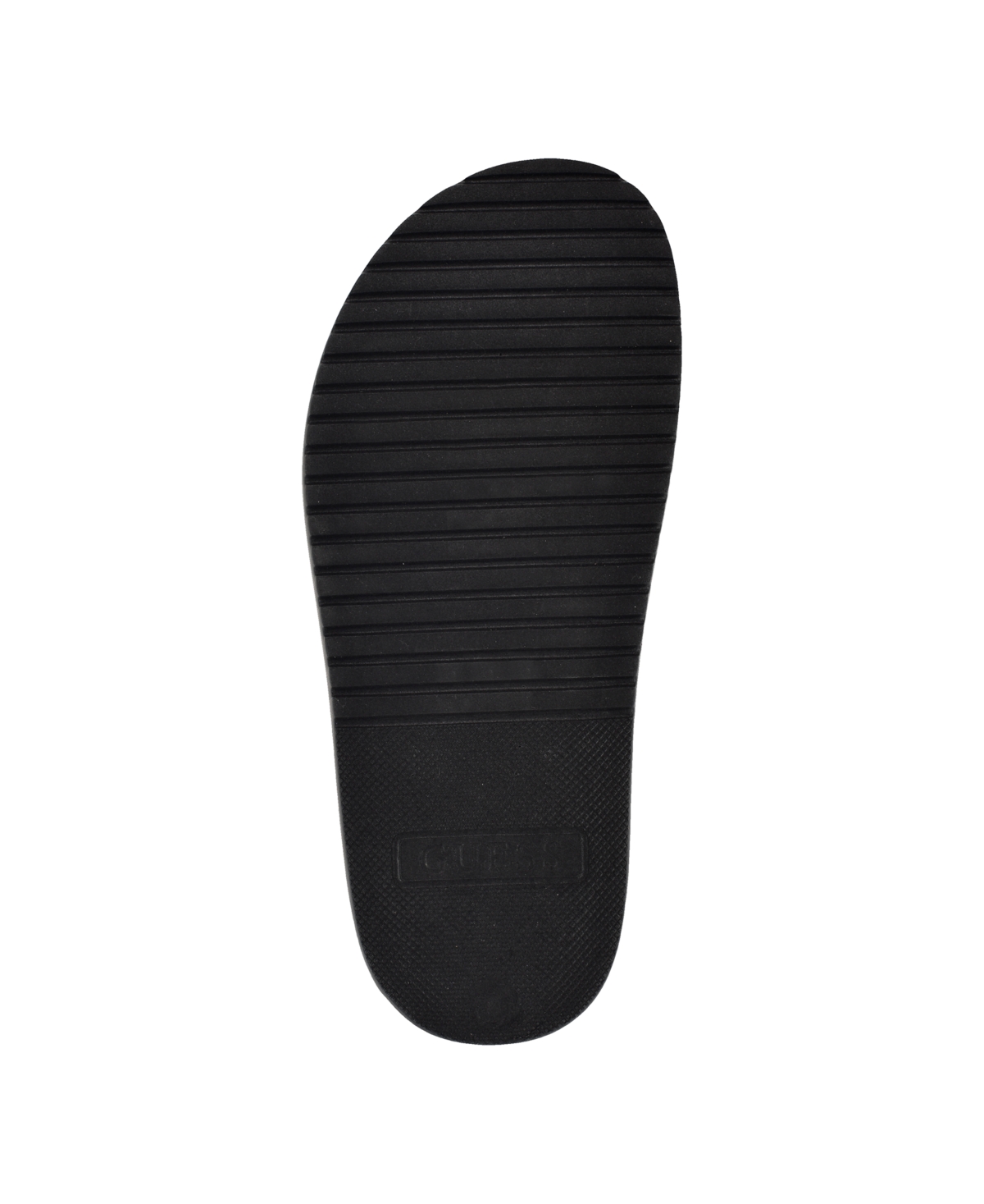 Guess Men's Verone Double Strap Fashion Slides In Black