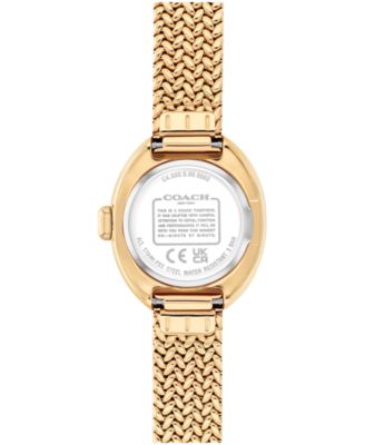Women's Sammy Gold Tone Stainless Steel Mesh Bracelet Watch, 22.5mm