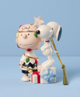 Christmas Tree Charlie Brown & Snoopy Ornament