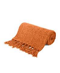 Fringe Tassels Chenille Throw, 50" x 60"