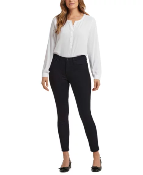 Petite Ami Skinny Pull On Jeans - Black