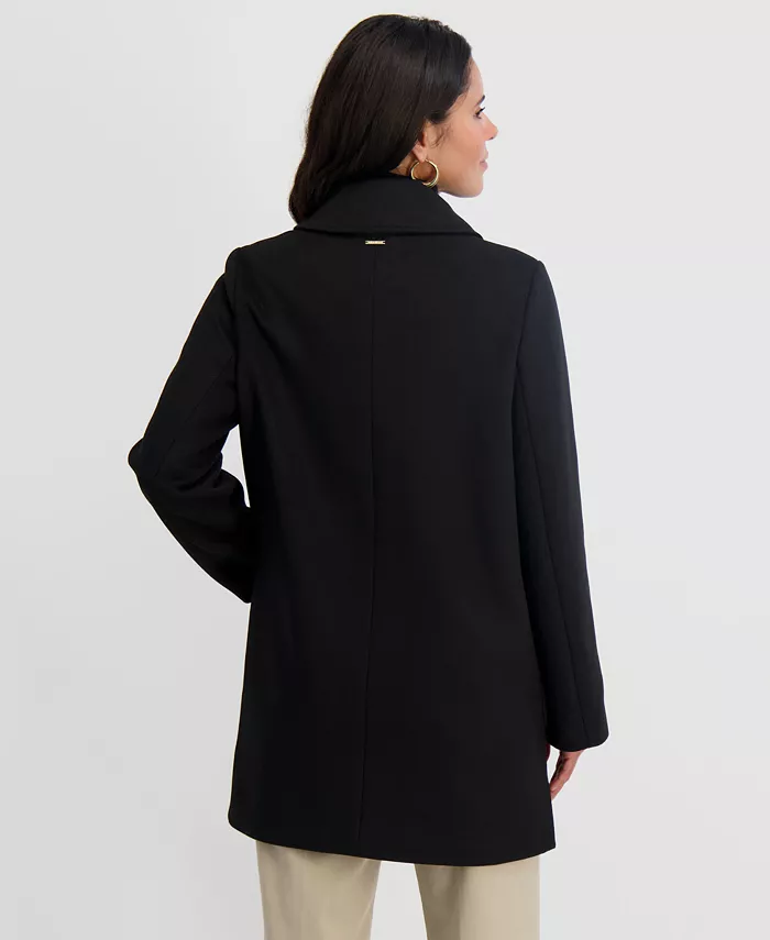 Women's Collared Single-Breasted Coat - thumbnail 7