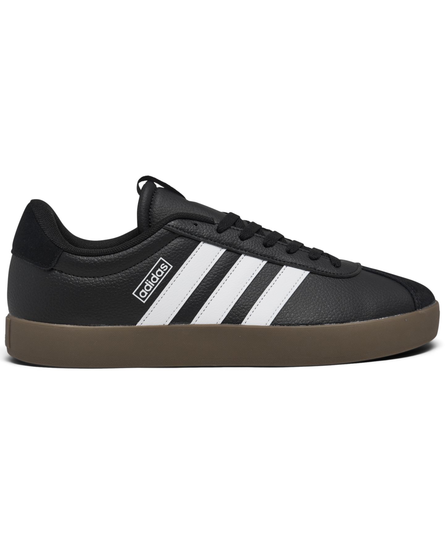 Мужские кроссовки adidas VL Court 3.0 Casual, цвет: Чёрный / Белый — фото 2