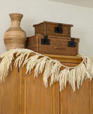 5" Artificial Touch Norfolk Island Pine Garland with Natural Look