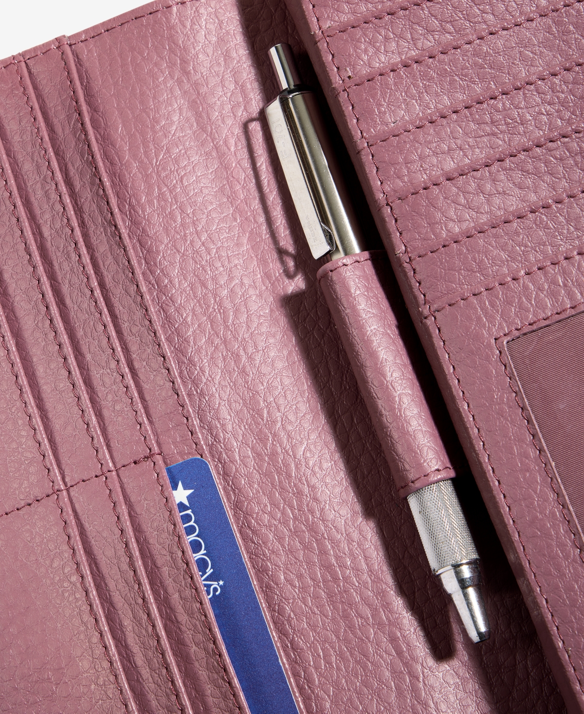 Giani Bernini Softy Leather All In One Wallet, Created For Macy's In Brown