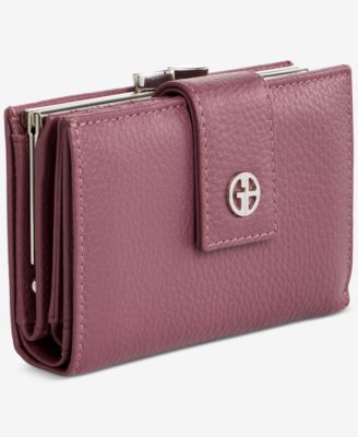 Softy Leather Framed Colorblock Wallet, Created for Macy's