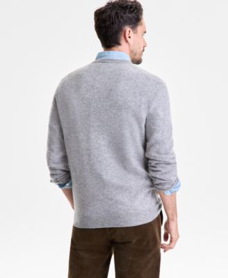 Men's 100% Cashmere V-Neck Sweater, Macy's Exclusive