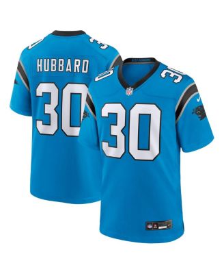 Nike - Men's Chuba Hubbard Blue Carolina Panthers Alternate Game Jersey