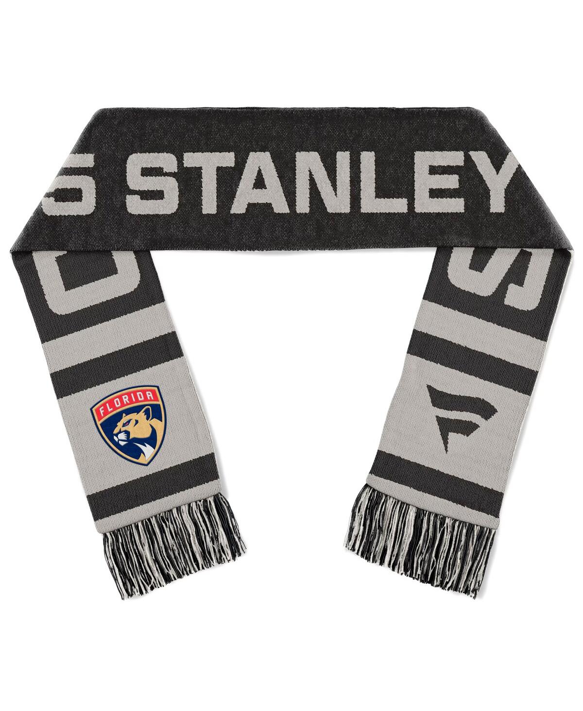 Gray Florida Panthers 2025 Stanley Cup Champions Locker Room Scarf - Gray
