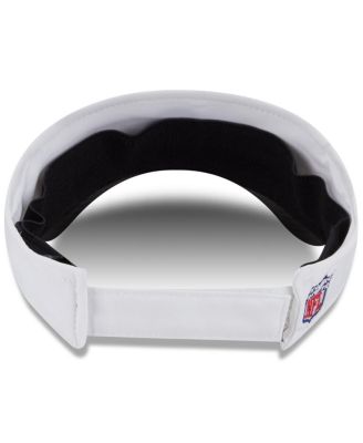 Men's White/Black Pittsburgh Steelers 2025 NFL Training Camp Adjustable Visor Hat