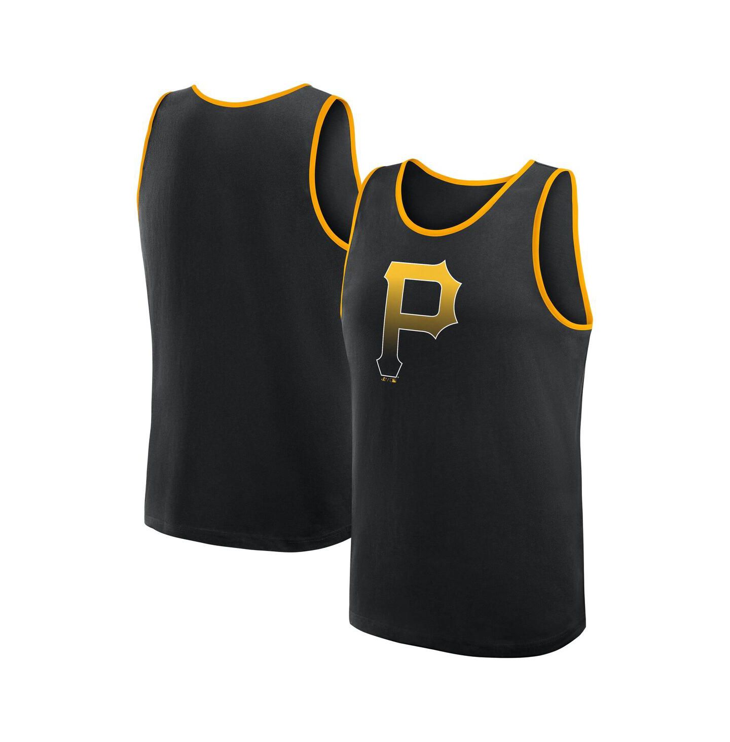 Мужской топ Logo Athletic Black Pittsburgh Pirates Unmatched Success — фото 1