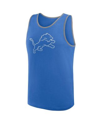 Men's Blue Detroit Lions Unmatched Success Tank Top