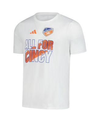 Men's White FC Cincinnati 2025 Jersey Hook AEROREADY T-Shirt