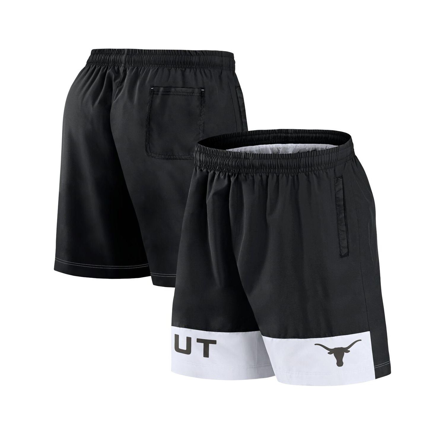 Men's Black Texas Longhorns Elements Intensity Woven Shorts