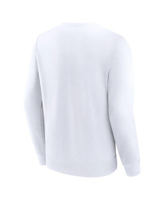 Men's&nbsp;White Stony Brook Seawolves Short Name Pullover Sweatshirt