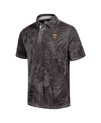 Men's Black Tennessee Volunteers Sport Santiago Paradise Polo Shirt