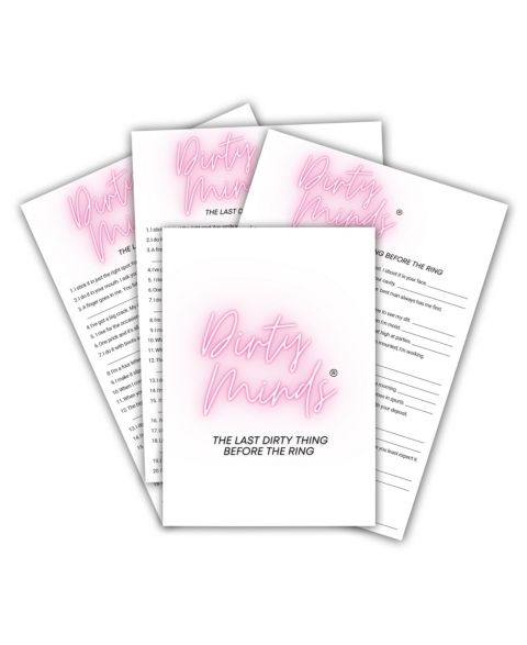 Детская карточная игра TDC Games Dirty Minds Bachelorette Party Card Game, 25 Cards, Ages 17+