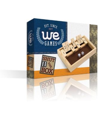 9 Number Shut the Box Board Game, 11 in.