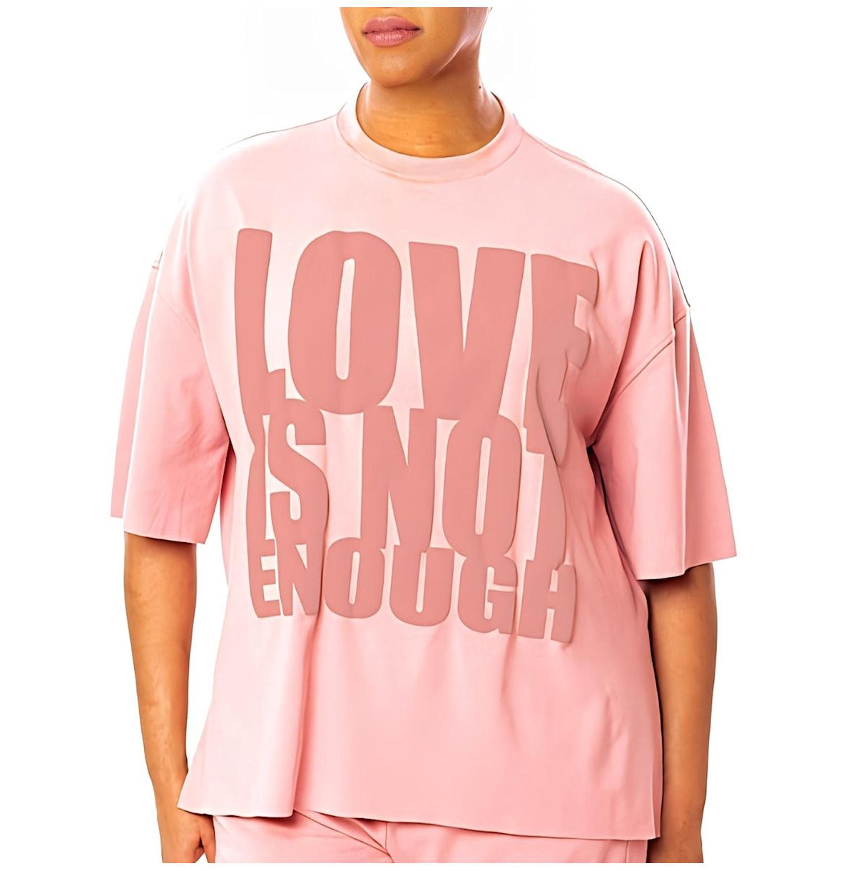 Love Is Not Enough Sweatshirt - Blush