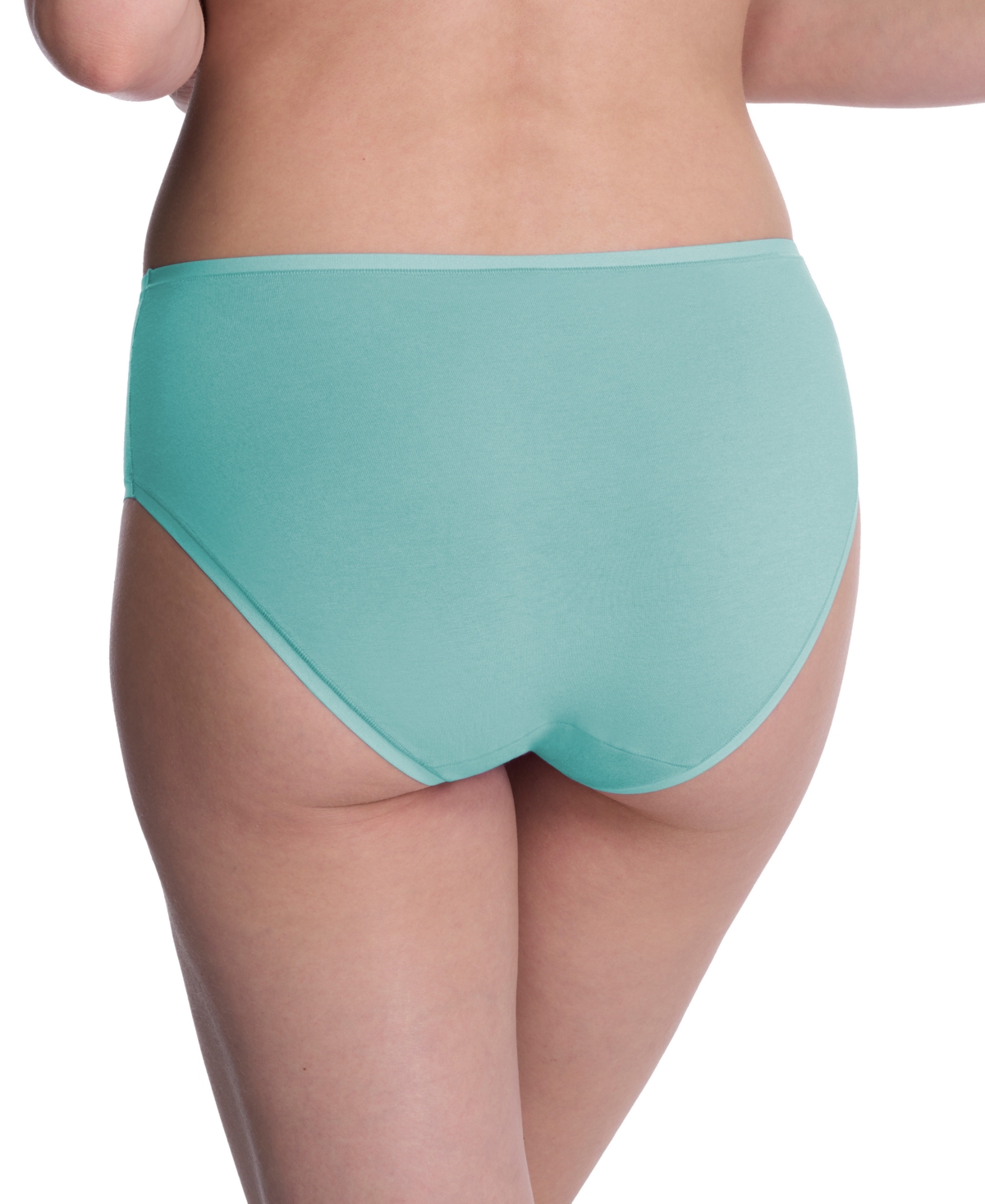 Natori Bliss Bare Cotton Hipster Briefs In Blue