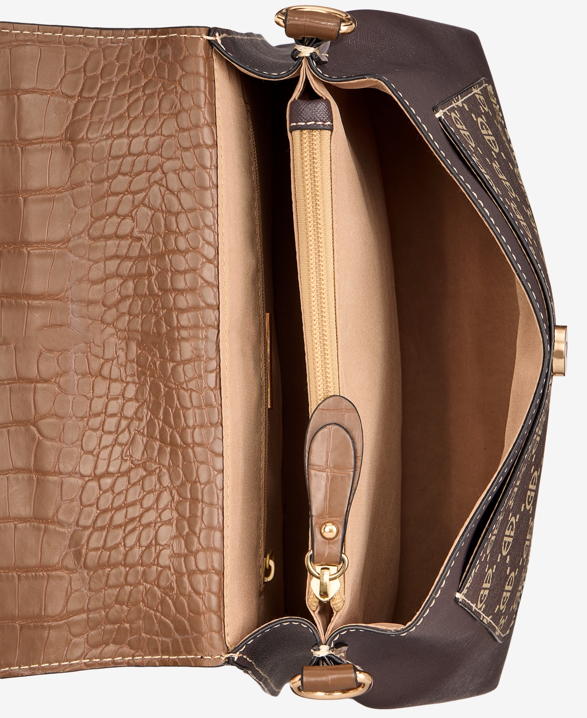 Giani Bernini Small Monogram Top Handle Crossbody, Macy's Exclusive