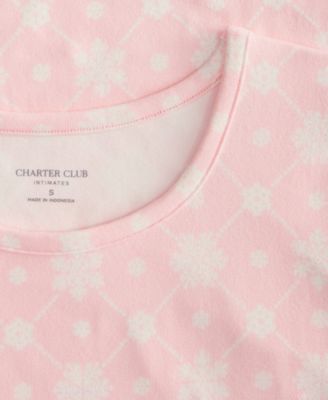 Women's Jersey Printed Long Sleeve Sleepshirt