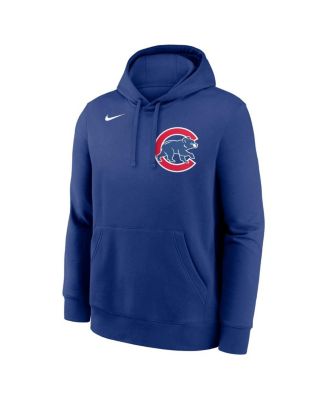 Men's Pete Crow-Armstrong Royal Chicago Cubs Player Name Number Club Fleece Pullover Hoodie