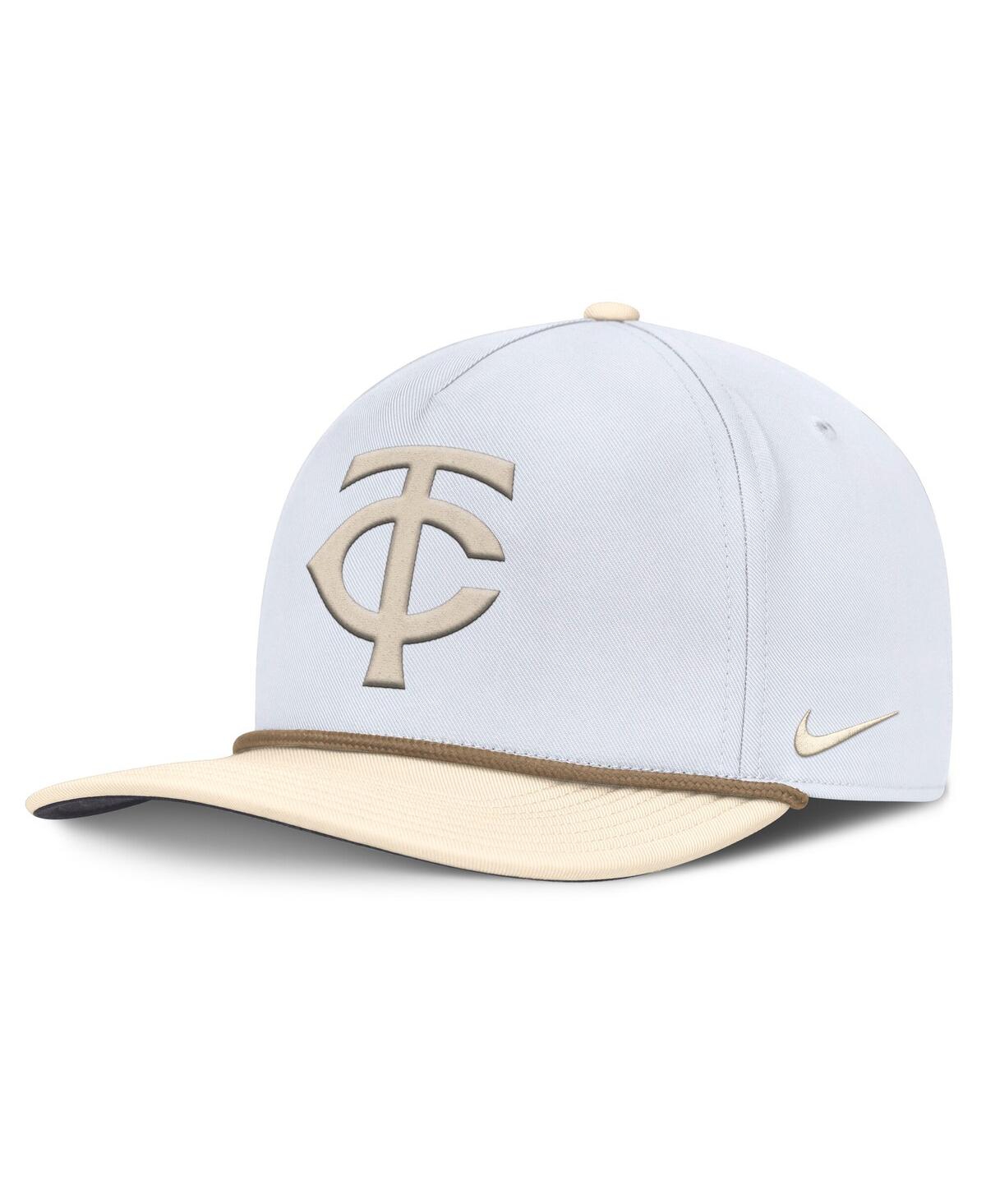 Nike Men's White/cream Minnesota Twins Pro Performance Snapback Hat
