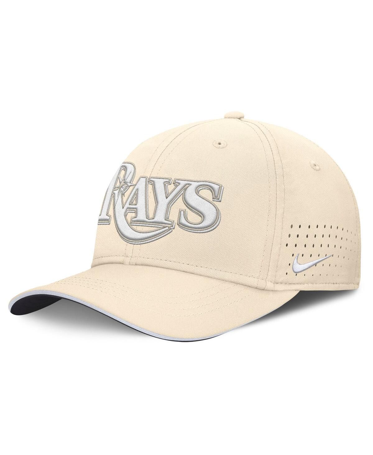 Мужская кремовая шляпа Tampa Bay Rays Rise Performance Flex Hat