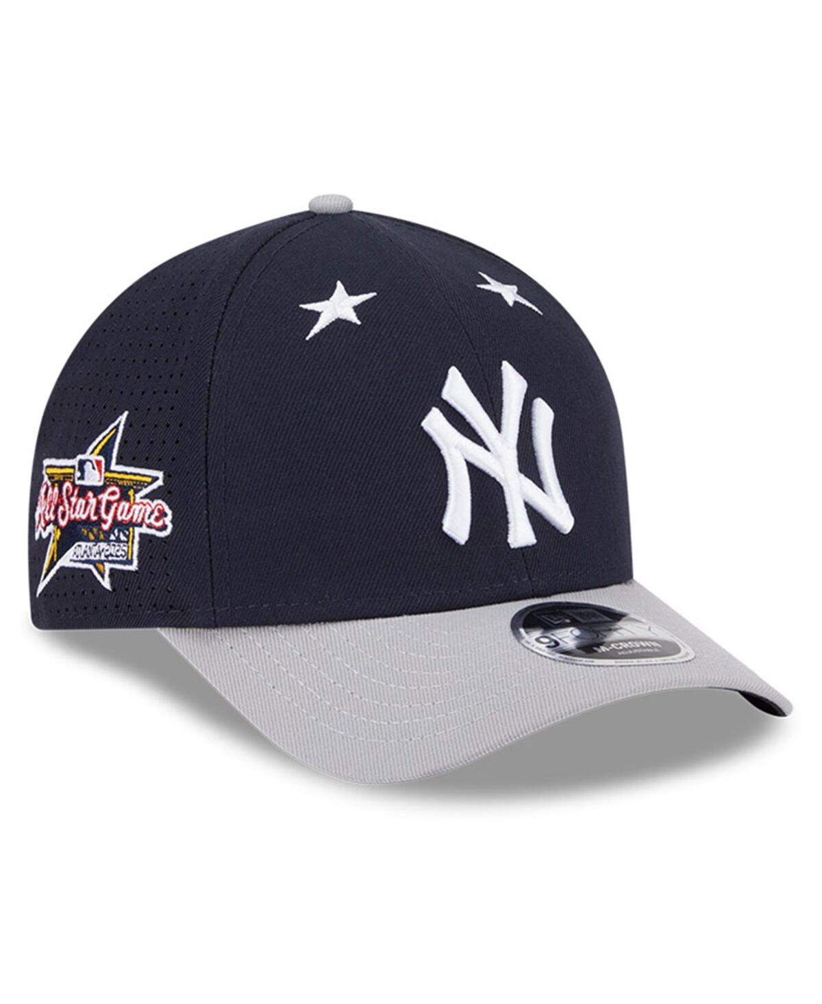 Men's Navy/Gray New York Yankees 2025 Mlb All-Star Game 9FORTY M-Crown Adjustable Hat - Navy, Gray