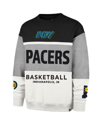 Men's and Women's Gray Indiana Pacers 2024/25 City Edition On Five Maximalist Pullover Sweatshirt