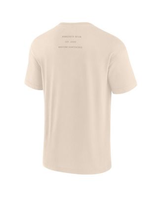 Men's Cream Minnesota Wild Elements Weathered Tonal Future Ground T-Shirt