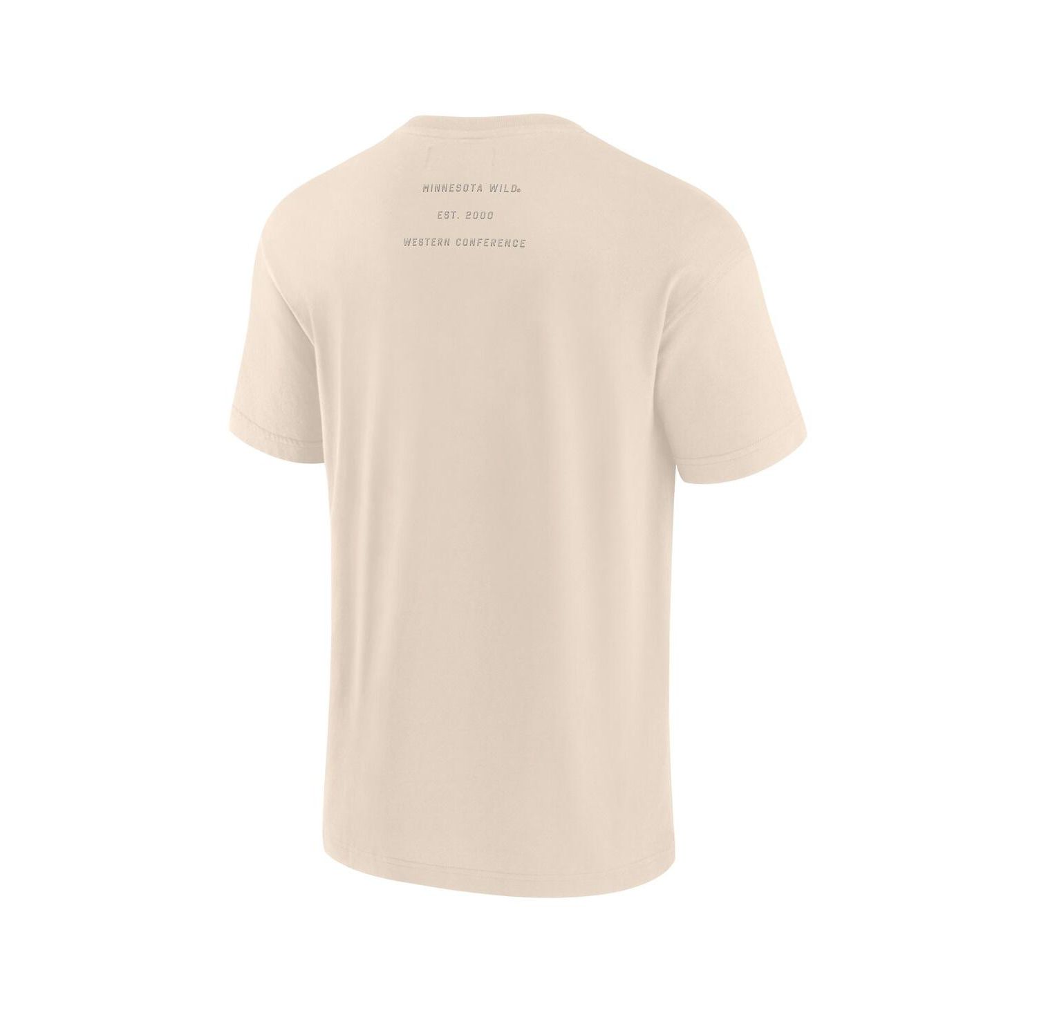 Men's Cream Minnesota Wild Elements Weathered Tonal Future Ground T-Shirt
