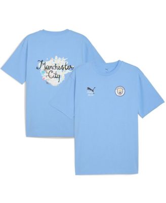 Puma - x KidSuper Men's Light Blue Manchester City 2025 FIFA Club World Cup Graphic T-Shirt