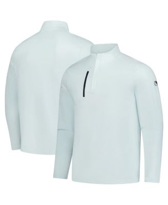 Puma - Men's Mint Arnold Palmer Cloud spun One-Quarter Zip Top