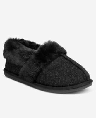 Women's Faux-Fur-Lined Slippers, Macy's Exclusive