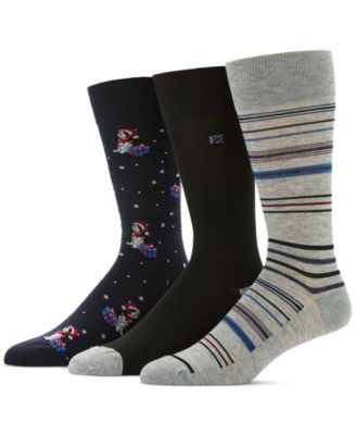 Men's 3pk. Mixed Patterned Socks