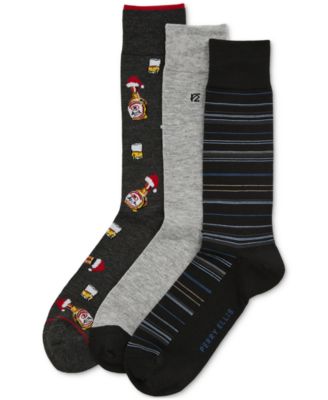 Men's 3pk. Mixed Patterned Socks