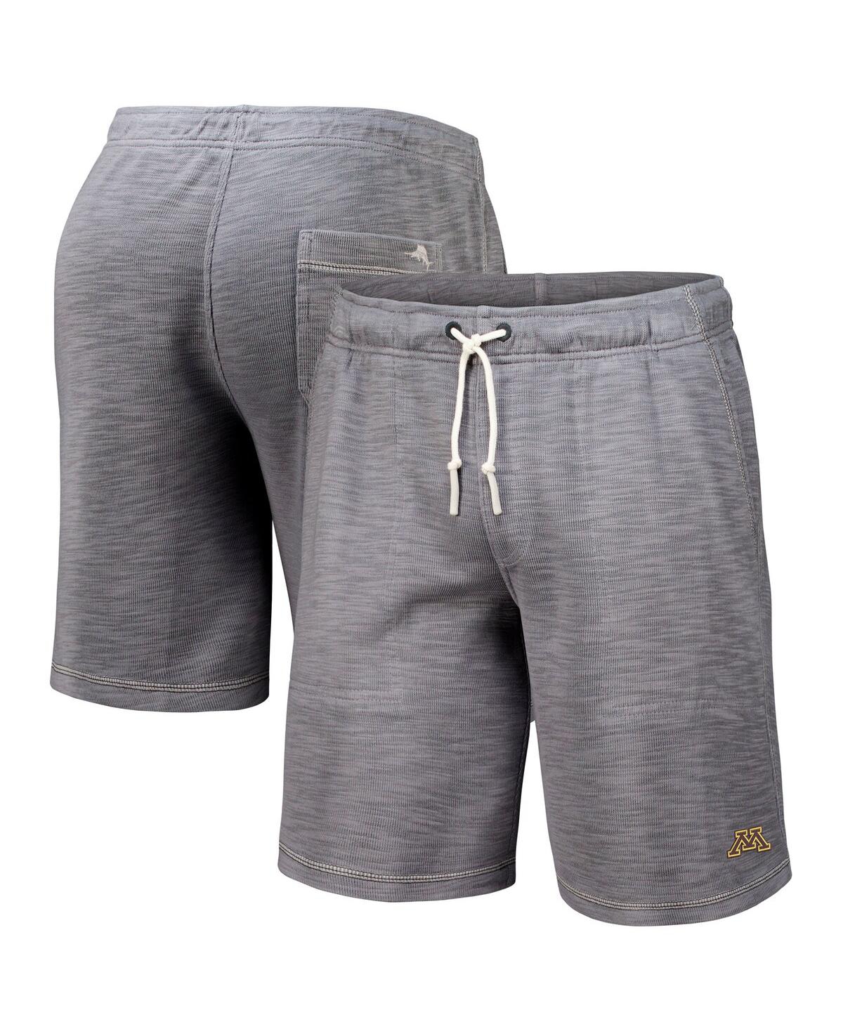 Men's Gray Minnesota Golden Gophers Tobago Bay Tri-Blend Shorts - Gray
