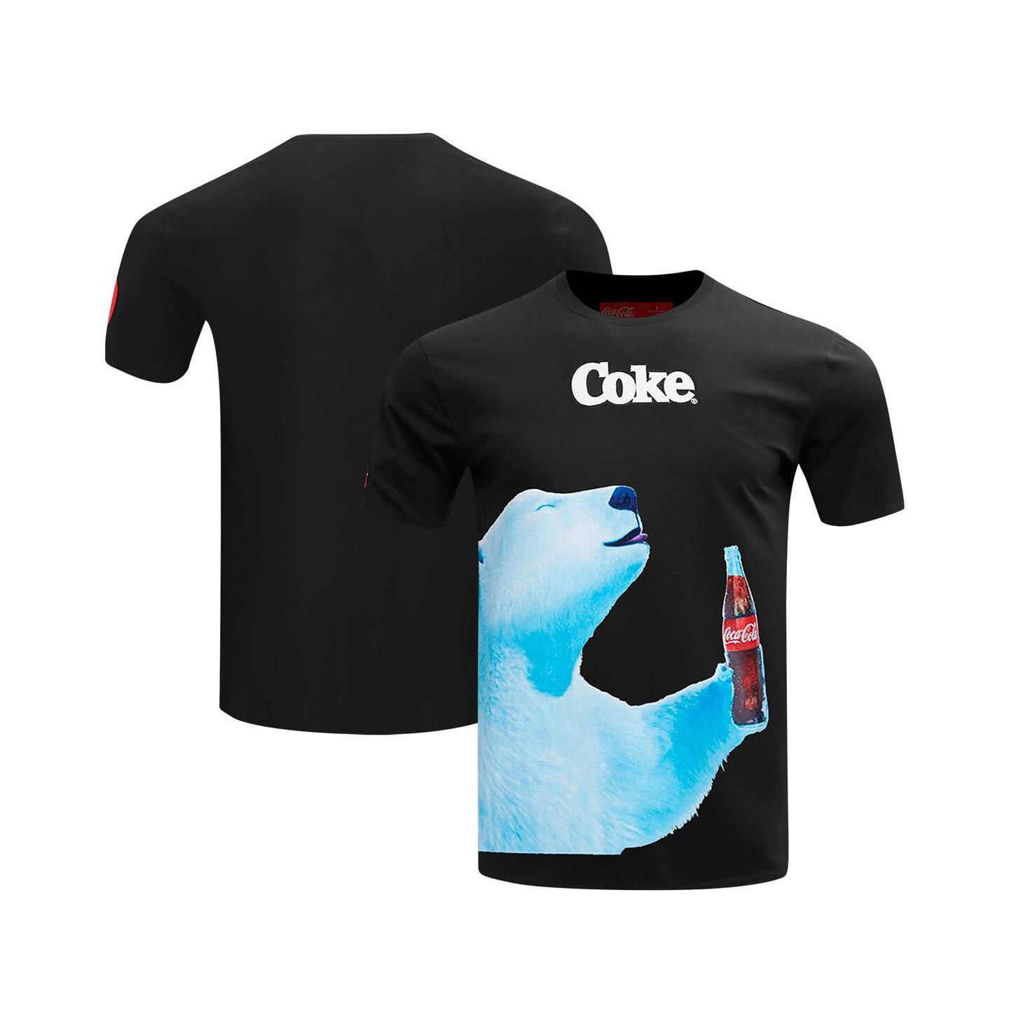 Мужская футболка Freeze Max Black Coca-Cola Polar Bear — фото 1