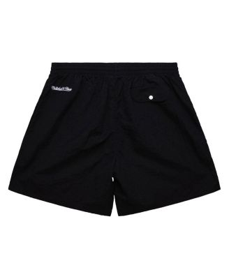 Men's Black Philadelphia 76ers Team Essentials Nylon Shorts