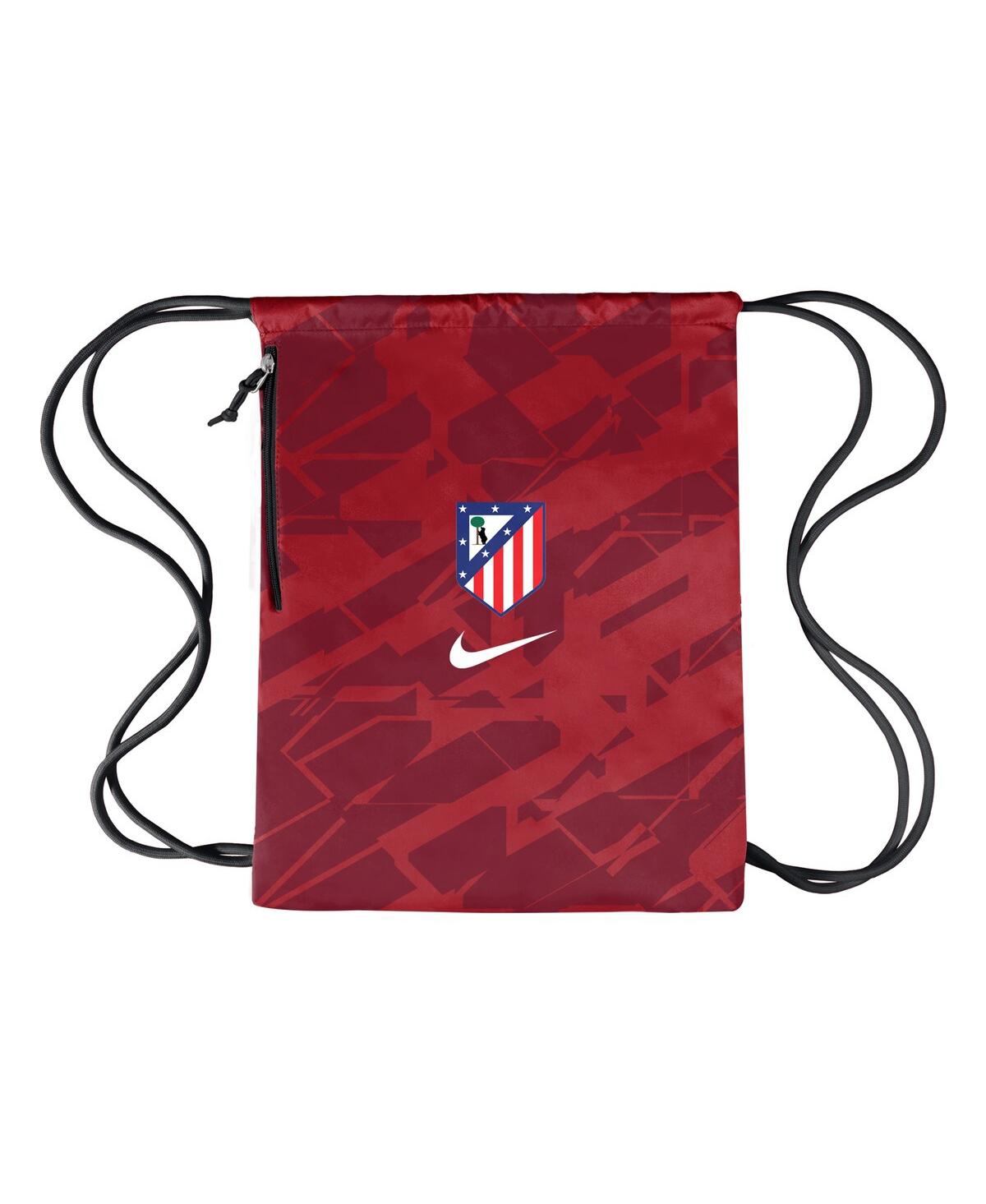 Atletico de Madrid Patterned Heritage Gym Sack - Red