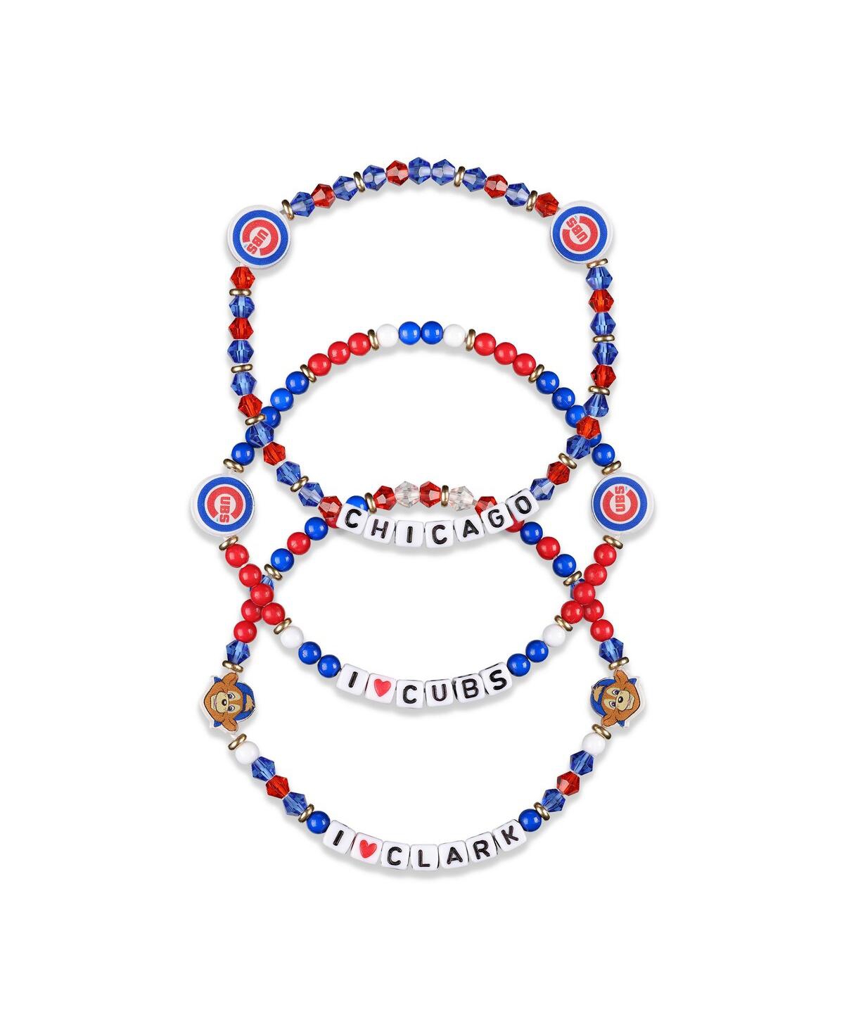 Chicago Cubs 3-Pack Friendship Bracelet