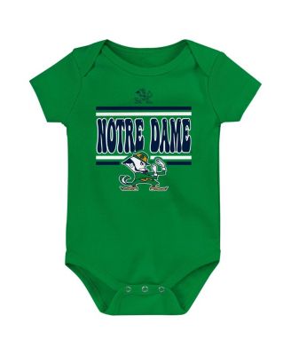 Baby Boys and Girls 3-Pack Notre Dame Fighting Irish Sunday Comics Bodysuit