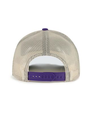 Men's Purple LSU Tigers Pomona Mesh Hitch Adjustable Trucker Hat