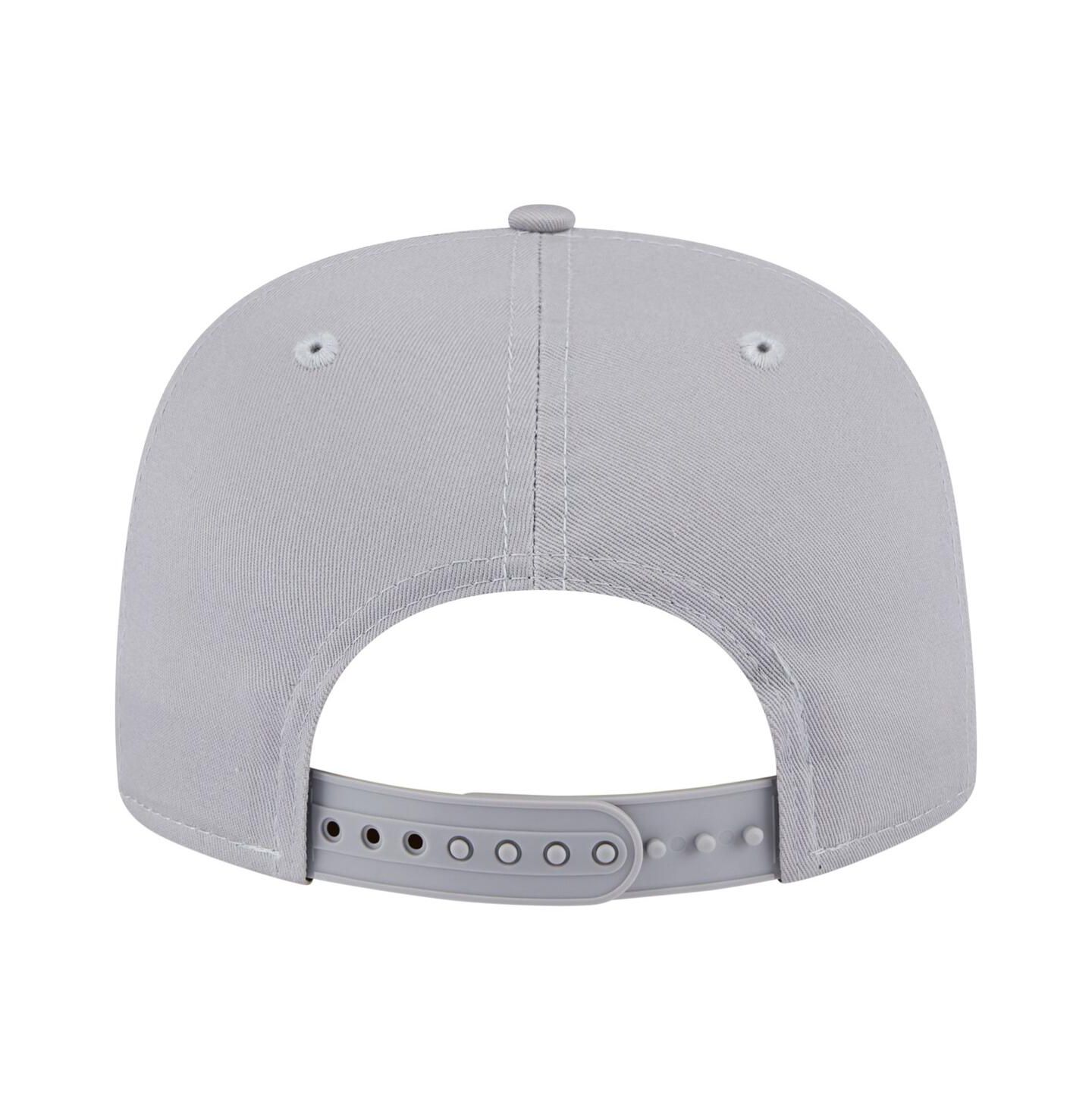 Мужская кепка New Era Gray Milwaukee Bucks Throwback Property Of Golfer Snapback Hat — фото 4