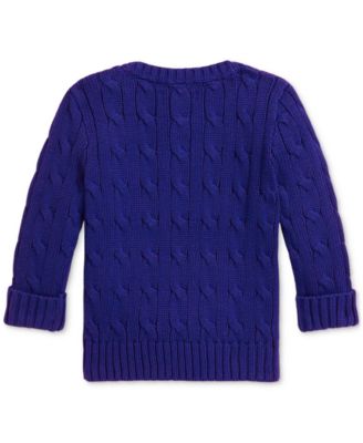 Baby Boys Cable-Knit Sweater