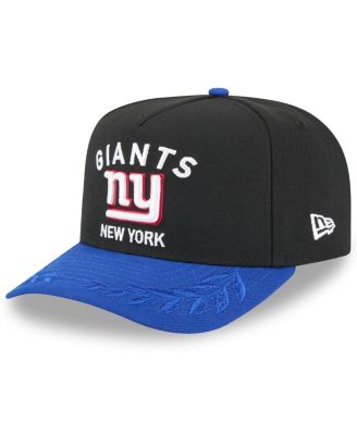 New Era - Big Boys and Girls Black/Royal New York Giants 2025 NFL Draft A-Frame 9FIFTY Snapback Hat