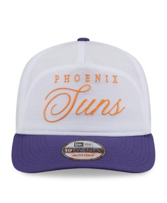 Men's White/Purple Phoenix Suns 2025 NBA Draft On-Stage Nylon 19TWENTY Adjustable Hat